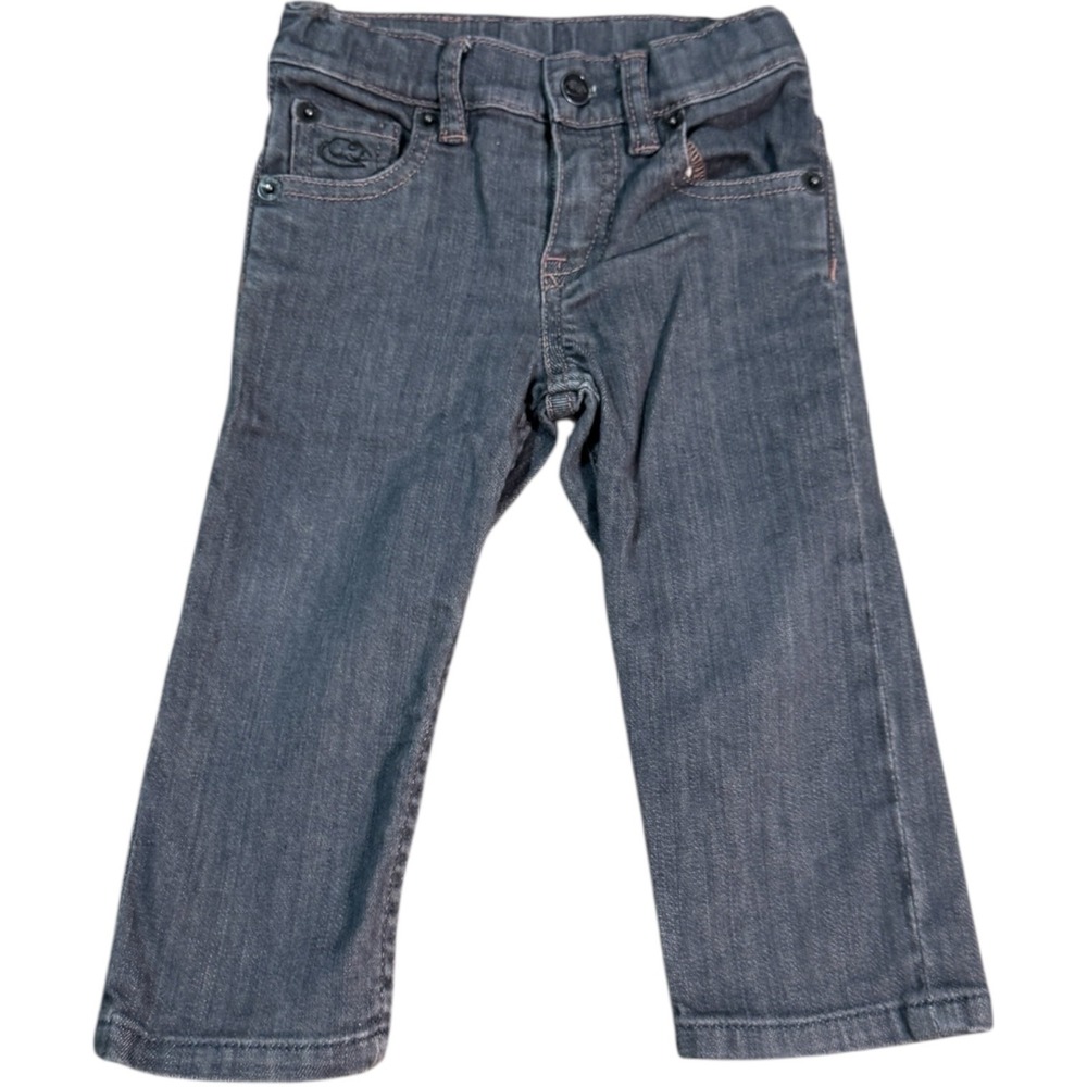 Little Marc Jacobs Gray Denim Pants Toddler Adjustable Waist Designer‎